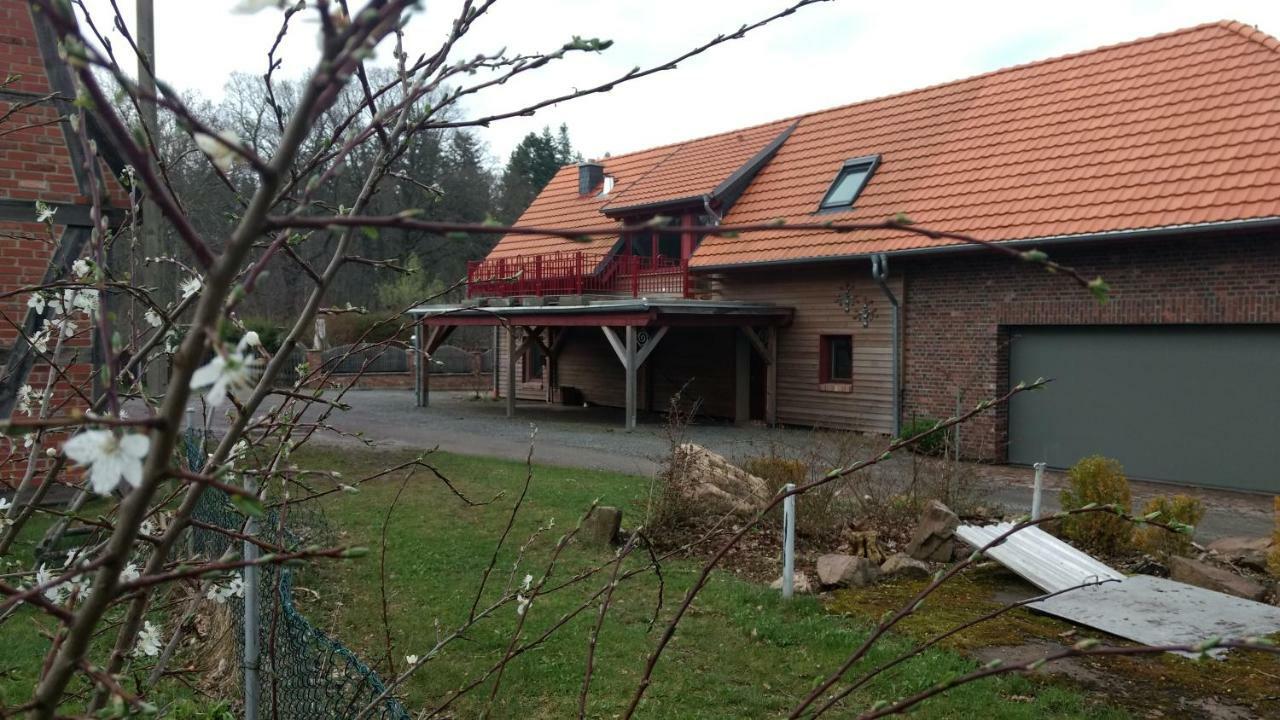 Ziegeleihof Inmitten Von Wiesen Und Waeldern Degenershausen Exterior foto