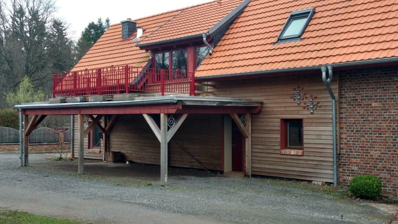 Ziegeleihof Inmitten Von Wiesen Und Waeldern Degenershausen Exterior foto